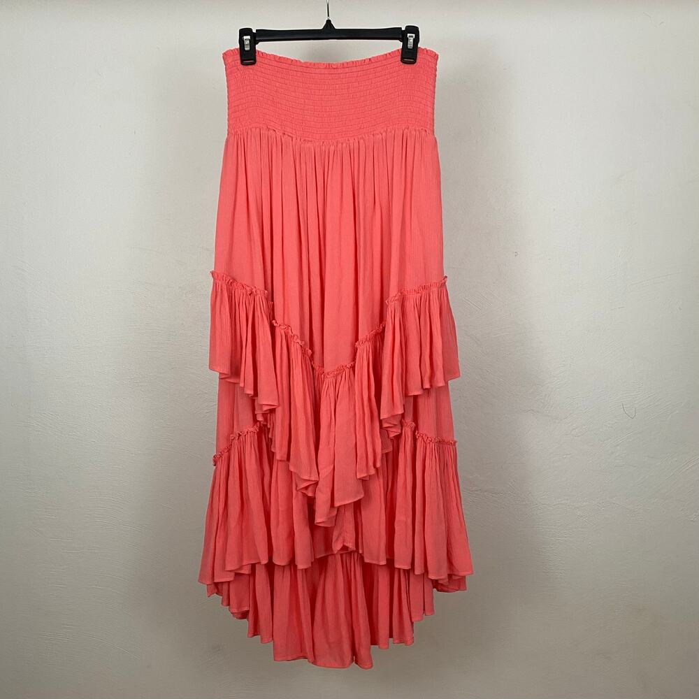 Free People The Convertible Skirt - Sugar Coral - Size Medium